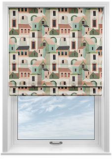 Santiago, Mambo - Twist&Fit Roman Blind